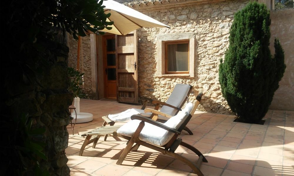 Hotel Rural Mas Fontanelles Biar Exterior foto